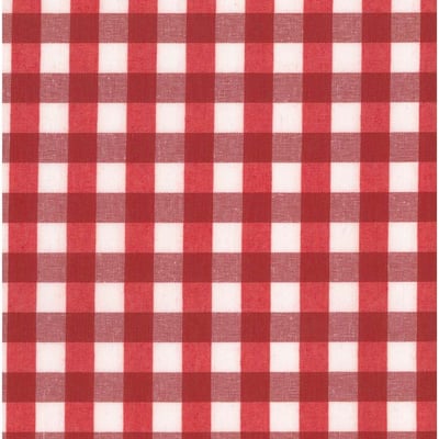 Ruitje rood 15 mm geweven gtl