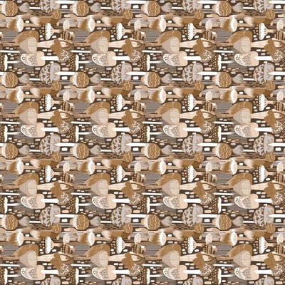 Artwork Pilze braun — Bild 2 von 3