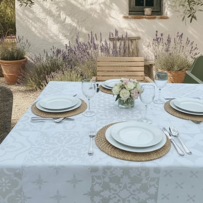 Jacquard tiles natural — afbeelding 2 van 2