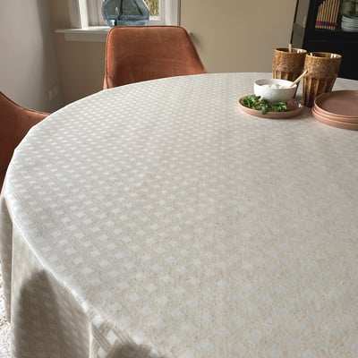Trellis lino natural