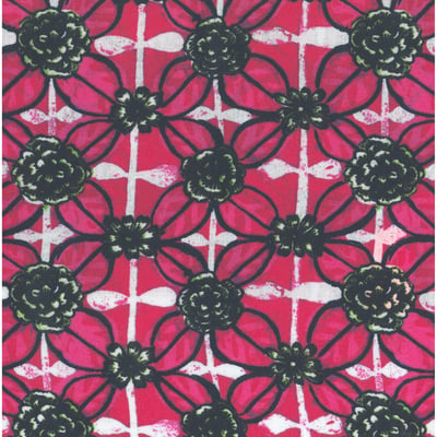 Indian rose fuchsia pvc