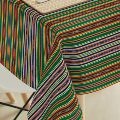 Serape Mexico groen — afbeelding 3 van 3