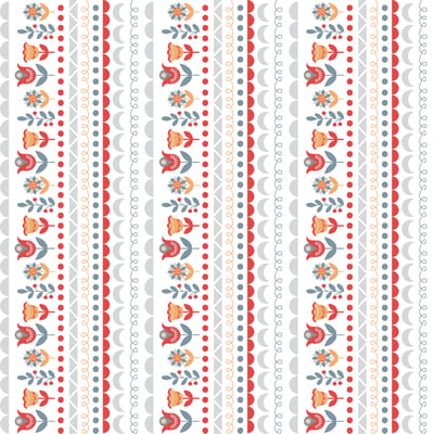 Scandi flower-stripe — afbeelding 3 van 3