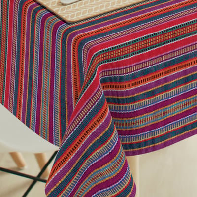 Serape Mexico rood-paars — afbeelding 3 van 3