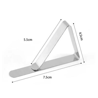 Tafelklem 4 stuks rvs antislip — afbeelding 5 van 5