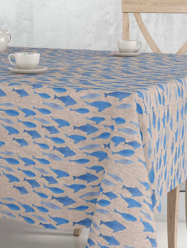 Sardine lino blue — afbeelding 1 van 2