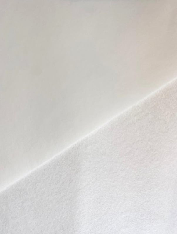Ondertafelkleed molton antislip wit — afbeelding 1 van 2