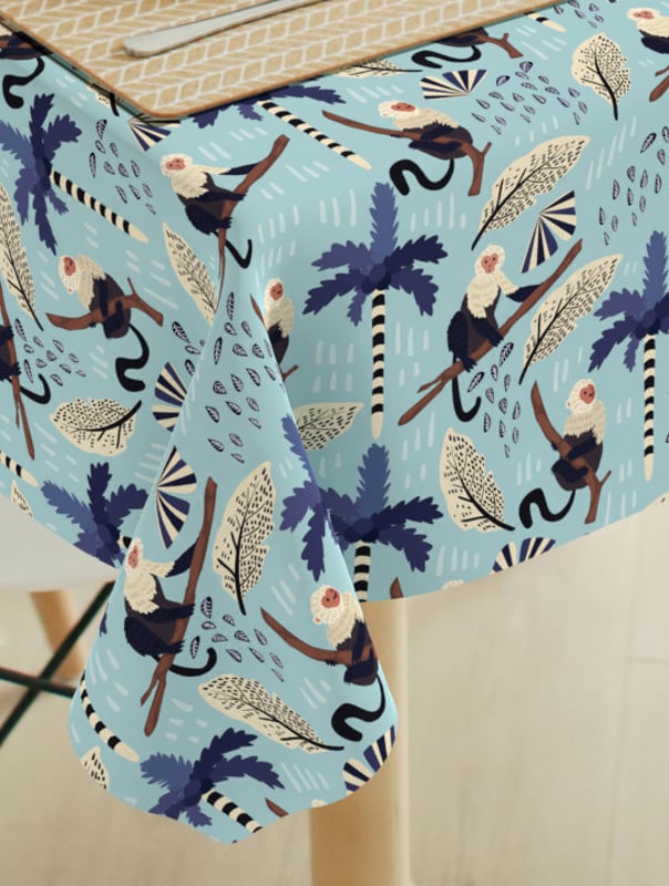 Tropical monkey blue — afbeelding 1 van 2